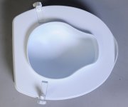 Ridder Handicap Wc Sedátko Zvýšené 10cm, Bílá