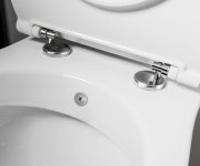 Sapho Kairo Cleanwash Wc Kombi S Bidet. Sprškou, Zadní Odpad, Bílá