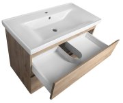 Aqualine Altair Umyvadlová Skříňka 86,5x60x45cm, Dub Emporio