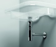 Umyvadlový sifon teleskopický - Umyvadlový sifon, chrom X01371