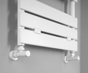 Aqualine C-start Připojovací Sada Ventilů Ruční Rohová, Bílá