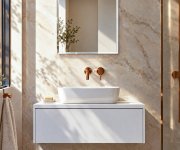 Aqualine Flanco Zrcadlo S Fazetou 50x70cm, Cu Free