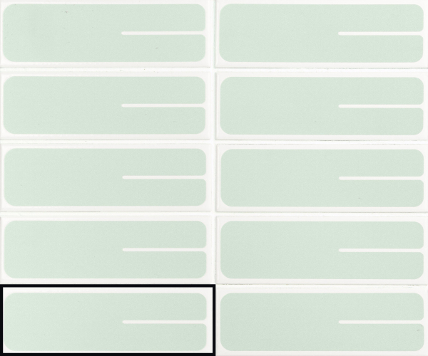 Retro dlažba APE Bauh Mies Full Sage 5x15 - zelená