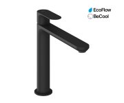 Umyvadlová stojánková baterie Eleganta BeCool EL 014.01 - EL 014.21BLM Umyvadlová stojánková baterie BeCool 220 mm bez výpusti, černá matná X070417