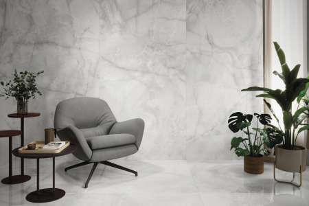 Světlá imitace mramoru Onix White Pulido (Cifre)
