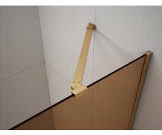 Polysan Esca Rohová Vzpěra 900mm, Zlato Mat