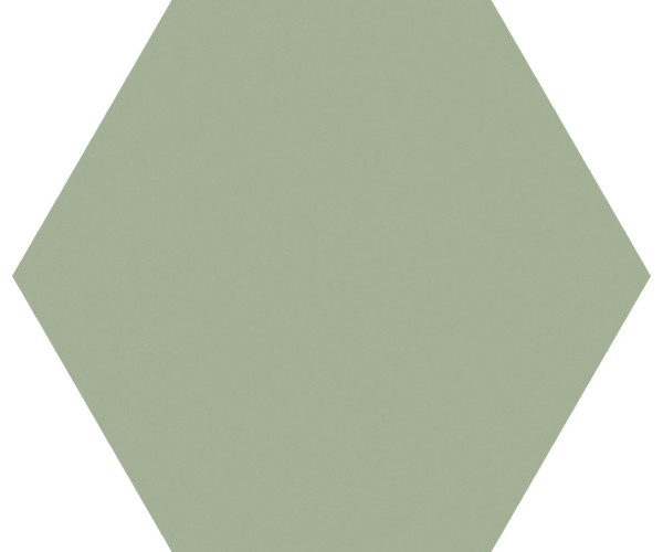 Dlažba Codicer Basic Olive Hex 25 22x25 - zelená