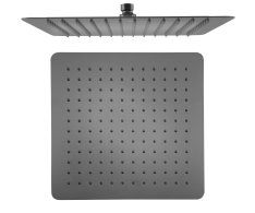 Sapho Slim Hlavová Sprcha, 300x300mm, Gun Metal