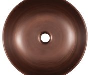 Sapho Priori Keramické Umyvadlo Na Desku, ø 41,5cm, Měď