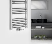 Aqualine Alya Otopné Těleso Rovné 500x803mm, Středové Připojení, Chrom