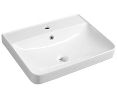 Aqualine Zen Keramické Umyvadlo Nábytkové 60x45cm, Bílá
