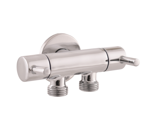 Ventil rohový dvojitý s keramickými vršky 1/2“x 2 x 1/2“  RV0222