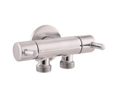 Ventil rohový dvojitý s keramickými vršky 1/2“x 2 x 1/2“  RV0222
