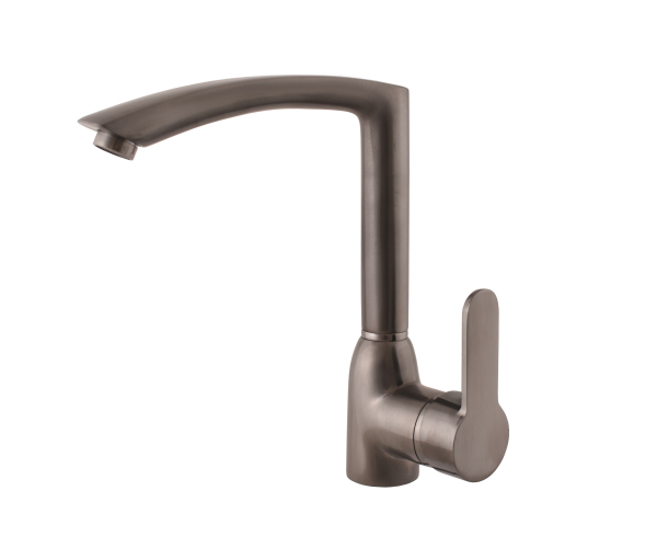 Dřezová baterie ZAMBEZI METAL GREY - kartáčovaná 3/8" ZA007.0/7MGK
