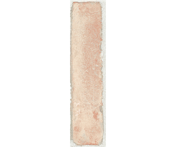 Dlažba jako cihla Sant Agostino BIT Sand 5x20 Matt. Rett. - růžová