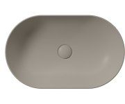 Gsi Pura Keramické Umyvadlo Na Desku 60x37cm, Tortora Mat