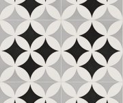 Retro dlažba Elios Deco Anthology Original D Grey 20x20