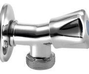 Aqualine Pračkový Ventil Se Zpětným Ventilem, 1/2"x3/4", Chrom