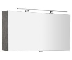 Sapho Cloe Galerka S Led Osvětlením 100x50x18cm, Dub Stříbrný