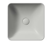 Gsi Sand/nubes Keramické Umyvadlo Na Desku 38x38cm, Cenere Mat