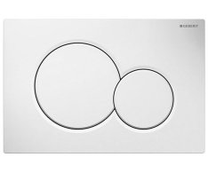 Geberit Sigma01 Ovládací Tlačítko, Bílá Lesk