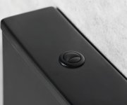 Sapho Paco Wc Kombi, Rimless, Spodní/zadní Odpad, černá Mat