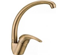 Sapho Saly Stojánková Dřezová Baterie, Výška 280mm, Bronz
