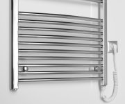 Aqualine Alya Otopné Těleso Oblé 600x1110mm, Chrom