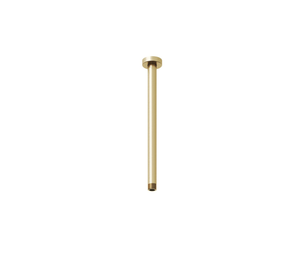 Výtokové rameno stropní - 704.60GLB Sprchové rameno stropní 30 cm, zlato kartáčované