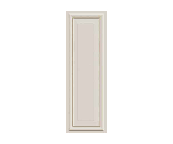 Retro dekor Settecento  Park Avenue & Place Vendome Park Avenue Gold su Ivory 24x72 - béžová