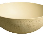 Sapho Formigo Betonové Umyvadlo Na Desku, ø 39cm, žlutá Mat