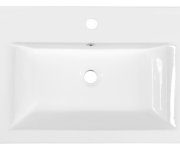 Aqualine Zuno 100 Keramické Umyvadlo Nábytkové 100x45cm, Bílá