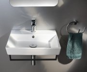 Aqualine Orion Keramické Umyvadlo 49x38,6cm, Bílá