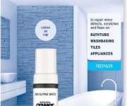 Sapho Touch-up Stick Opravný Lak Se štětečkem 12ml, Bílá