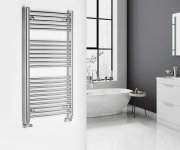 Aqualine Alya Otopné Těleso Oblé 600x1110mm, Chrom