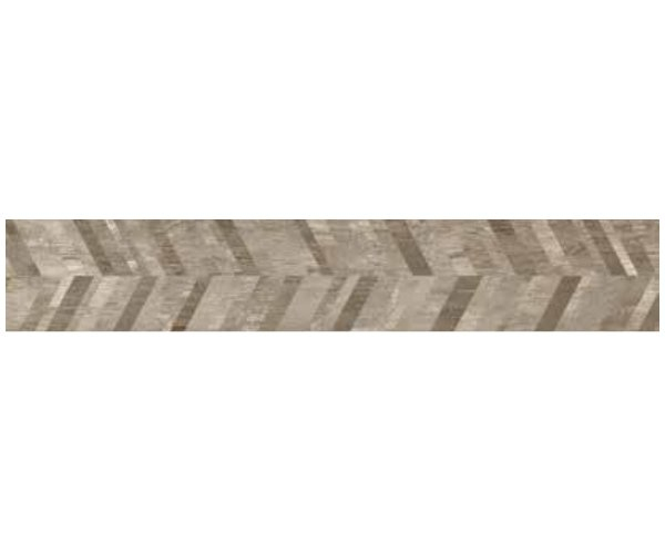 Retro dlažba Elios Stage Decori Chevron Nut 21x120,5 - hnědá (skladem)