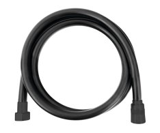 Sapho Softflex Plastová Sprchová Hadice, 200cm, černá Mat