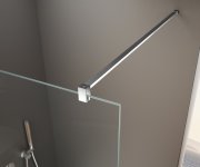 Bruckner Spitza Sprchová Zástěna Walk-in, 1000mm, čiré Sklo