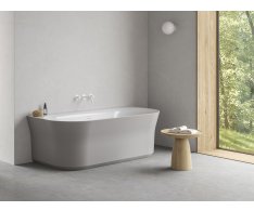 Vana Ypsilon Wall - Vana Ypsilon Wall 178x86, volně stojící, Smoke Grey/bílá, krytka 