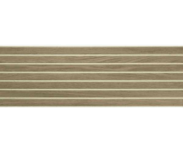 Dekor jako dřevo APE Kinfolk Shoji Dakar 30x90 Rett. - hnědá