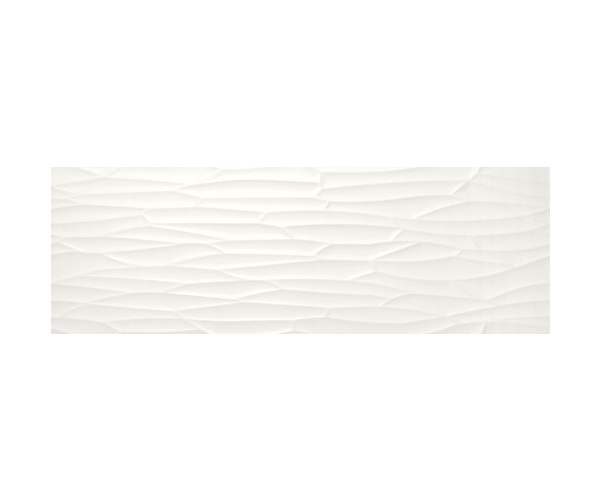 Vzorovaný dekor APE Silk Mama Mia White 40x120 Rect.  - bílá