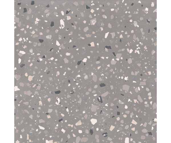 Dlažba jako terrazzo Sant Agostino Deconcrete De-Medium Grey 90x90