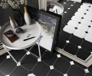 Dlažba Equipe Octagon Blanco Mate 20x20 - bílá