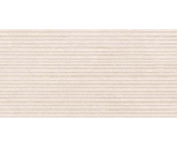 Vzorovaná dlažba Flaviker Double Cannete Beige 60x120 Nat. Rett. - béžová