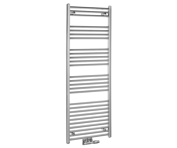 Aqualine Alya Otopné Těleso Rovné 600x1600mm, Středové Připojení, Chrom