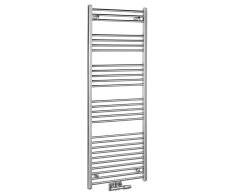 Aqualine Alya Otopné Těleso Rovné 600x1600mm, Středové Připojení, Chrom