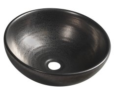 Sapho Attila Keramické Umyvadlo, Průměr 43cm, Metalická Měď