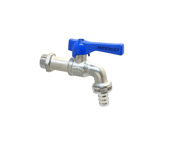 Kulový Kohout Zahradní S Připoj. Na Hadici *3/4" Antifrost