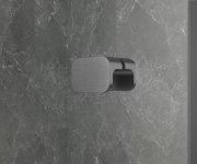 Polysan Globe Gun Metal čtvrtkruhový Sprchový Kout 800x900mm, čiré Sklo, Levé