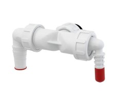 Alc-p149z - Dvojité Kolínko Dn40/32 / 8–23 S Klapkami
